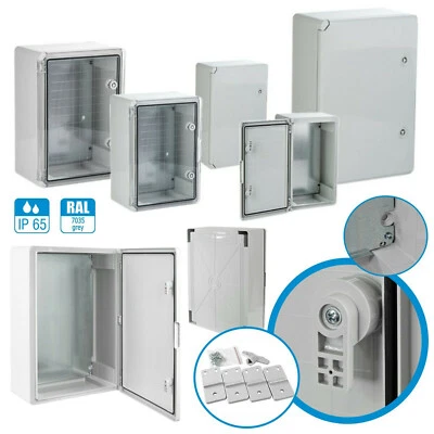 Schaltschrank IP65 ABS Kunststoff Gehäuse Schrank Industriegehäuse Leergehäuse - Bild 1 von 4