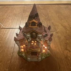 Creepy Hollow Bewitching Belfry Midwest Of Cannon Falls scatola e cavo luminoso FUNZIONA - Foto 1 di 8