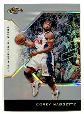2005 TOPPS FINEST COREY MAGGETTE REFRACTOR /249 - Image 1 of 2