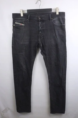 Jeans DIESEL TEPPHAR Denim Wash 0886Z Elastizados DELGADOS ZANAHORIA W36 L34 Foto 1 de 4