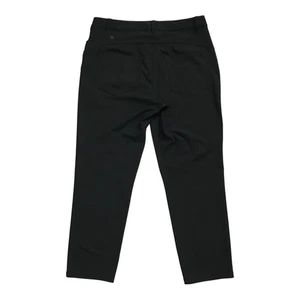 Lululemon Womens ABC Pants Tapered Fit Black Stretch Size 12 Athleisure Casual - Picture 1 of 4