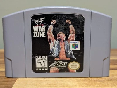 WWF War Zone (Nintendo 64, N64 1998) ➡️Authentic Cartridge Only- Tested 🎮 - Image 1 of 4