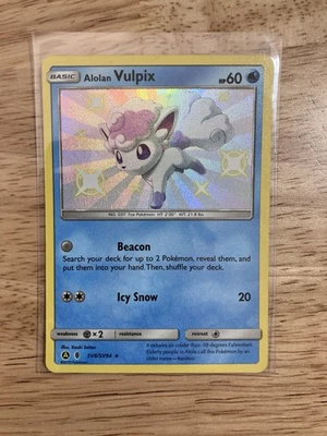 Alolan Vulpix SV8/SV94 Hidden Fates: Shiny Vault Holo - Image 1 of 2