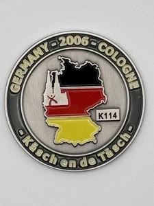 Geocaching Alemania 2006 geocoin no rastreable - Imagen 1 de 2
