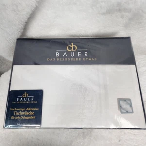 Curt Bauer 50cm X 50cm Cotton Linen Table Napkins Set Of 2 NIB Made In Germany - Picture 1 of 8