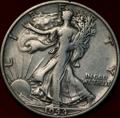 1944-S San Francisco Mint Silver Walking Liberty Half - Image 1 of 2