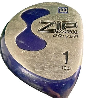 Wilson Zip Titanium Driver 10.5* RH Men's Regular Flex Graphite 44" New Grip HC - Image 1 of 4