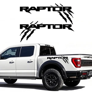 2 PIEZAS Pegatinas Calcomanías Laterales Gráficas Vinilo Cama Camioneta para Ford F150 Raptor - Imagen 1 de 6