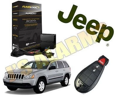 2008 2009 2010 2011 2012 Jeep Grand Cherokee Remote Start Add On 3X Lock OEM CH4 - Image 1 of 2