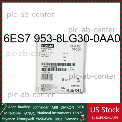 New Siemens 6ES7953-8LG30-0AA0  SIMATIC S7 Micro Memory Card 6ES7 953-8LG30-0AA0 - Image 1 of 4