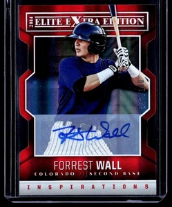 2014 Elite Extra Edition Die Cut Inspirations Auto Forrest Wall Rockies 032/100 - Picture 1 of 2