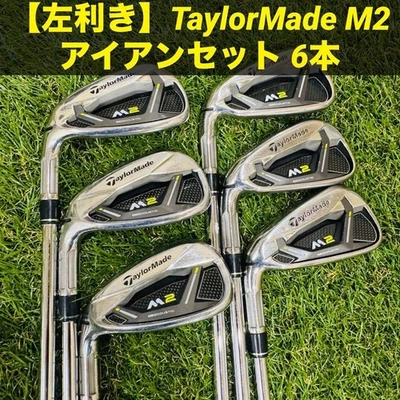Lefty TaylorMade M2 ​​Irons #5-9,Pw(6Clubs)/Original steel/Flex:Stiff - Image 1 of 4
