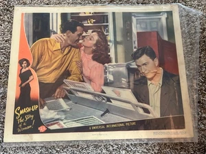Vintage Movie Lobby Card "Smash-Up" 1947 Susan Hayward - Picture 1 of 1