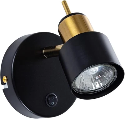Lampada Da Parete LED Da Interno per 1 Lampadina, Faretto Da Parete, Illuminazio - Immagine 1 di 4
