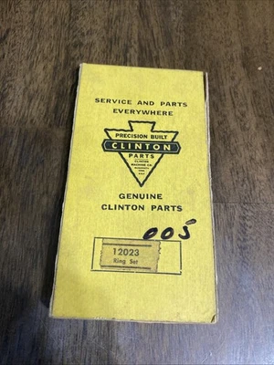 Anillos de pistón Clinton vintage pieza OEM 12023 Foto 1 de 2