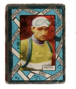 VIETTO SQUADRA CICLISMO FIGURINA campioni  NANNINA ? anni 40 - Picture 1 of 1