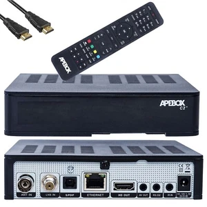 Apebox C2 4K UHD 2160p ricevitore cavo satellitare combinato DVB-S2X e DVB-T2/C multistream