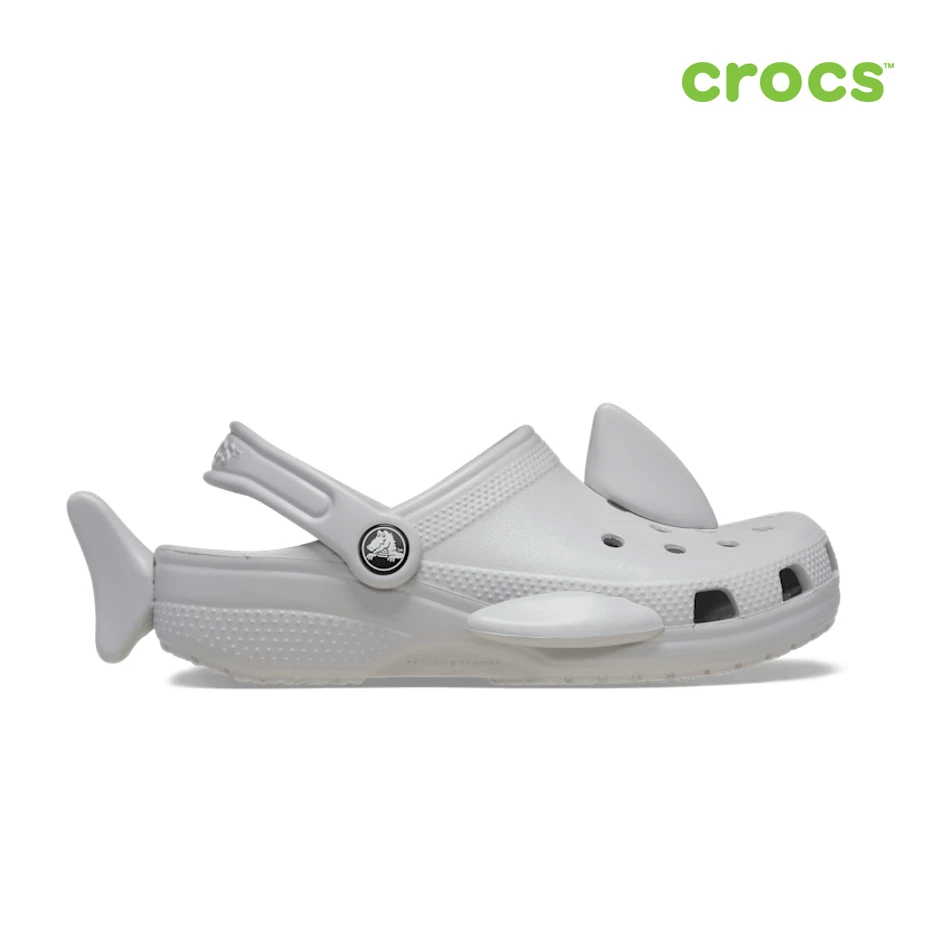 NUEVO ZUECO CROCS CLÁSICO I AM TIBURÓN 210014 GRIS Foto 1 de 4