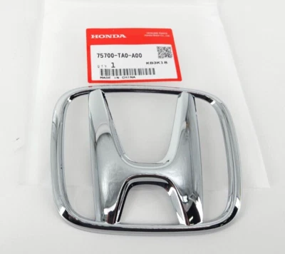 Nuevo emblema delantero genuino OEM Honda 75700-TA0-A00 Accord Fit Civic CR-V HR-V Foto 1 de 4