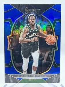 JRUE HOLIDAY 2022-23 Panini Select #15 Concourse BLUE PRIZM - Picture 1 of 2