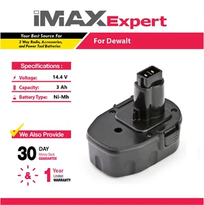 Batería 14.4V 3Ah NiMh para DeWalt DW9094 DW9091 DC9091 DE9038 DE9091 - Imagen 1 de 4