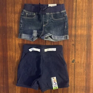 No baby girl shorts size 6 to 9 months 2 Pairs 1 Price - Picture 1 of 5