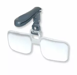 Carson VM-12 VisorMag Clip-on, Flip-up, Visor Magnifying Glasses - Picture 1 of 5