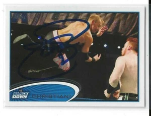 Christian Signed 2012 Topps WWE Smack Down Card #10 - Picture 1 of 1