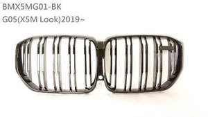 Front Grille X5M Style FOR '2019-'2020 BMW X5 G05 Glossy Black 30d 40i 50i M50d - Imagen 1 de 3