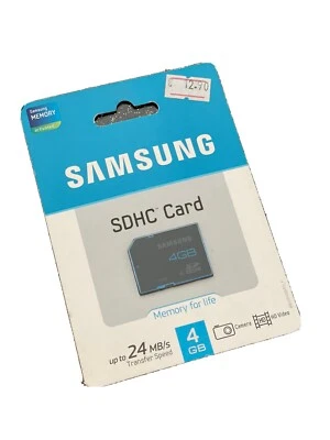 Memoria Samsung SDHC - Immagine 1 di 4