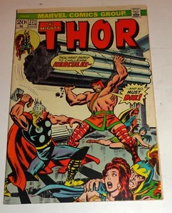 THOR #221 CLASSIC HERCULES COVER BUSCEMA FINE- 1974 - Picture 1 of 1