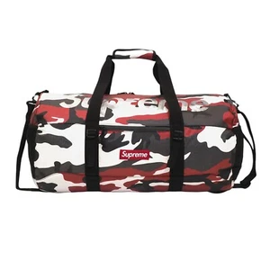 Supreme SS21 Duffle Bag Red Camo - Picture 1 of 1