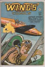 Wings Comics Number 81 1947 Fiction House GGA Good Girl Art 