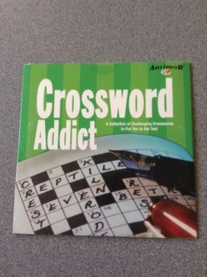 Crossword Addict PC CD ROM WIN 95/98/Me/2000/XP  NEW - Image 1 of 2