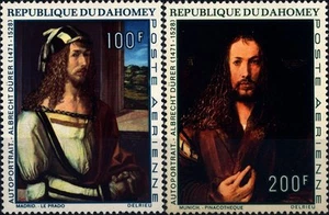 DAHOMEY - PA - 1971 - 500° della nascita di Albrecht Durer. Quadri - Picture 1 of 1