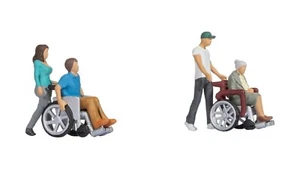 Todavía 36552 Silla de Ruedas Escala N, Juego de 4 Figuras y Accesorios - Imagen 1 de 1