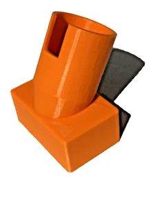 ThermoWorks Billows Fan Adapter for Oklahoma Joe Bronco Drum Smoker "Orange" - Picture 1 of 14