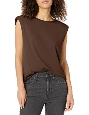 4TH & RECKLESS Women's Devon T-Shirt - Chocolate, Size Medium (M) - Изображение 1 из 4