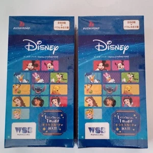 Disney CHARACTERS Booster Box Weiss Schwarz Blau Set of 2 2023 Japanese - Picture 1 of 7
