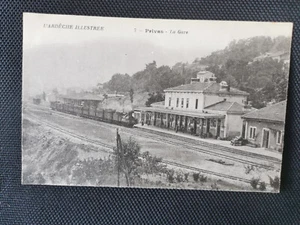 CPA 07 PRIVAS - La Gare - Imagen 1 de 2