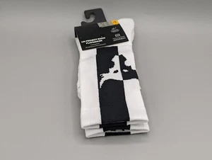 Calcetines Under Armour UA Project Rock Playmaker Mid-Crew Hombres 8.5-13 Blancos Nuevos - Imagen 1 de 6