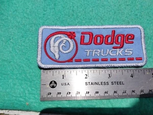 Mopar Dodge Trucks Chrysler Corporation Service Parts Dealer Uniform Patch - Picture 1 of 1