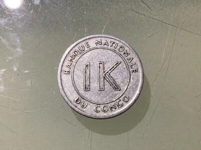 Congo 1 Likuta 1967 Circulated - Image 1 of 2