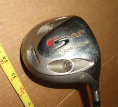NICE LADIES TAYLORMADE R5 DUAL #3 WOOD  15°  LADIES FLEX MAS. 2 SHAFT / TYPE FW - Image 1 of 4