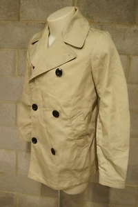 g star ‘flamith peacoat’ tan short trench coat…size mens small…vgc... - Picture 1 of 5