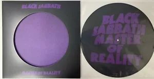 BLACK SABBATH - Master of Reality LP (RARE Picture Disc, w/Ozzy Osbourne) - Picture 1 of 2