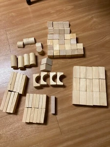 82er Set Leerholzblock Kinderspielzeug Montessori - Bild 1 von 5
