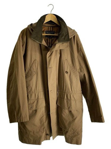BURBERRYS LL Giacca Cappotto Cammello Poliestere dal Giappone '345