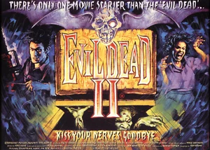 Póster de reproducción de terror EVIL DEAD II - 11 x 17 Gore Retro Slasher Grindhouse - Imagen 1 de 1