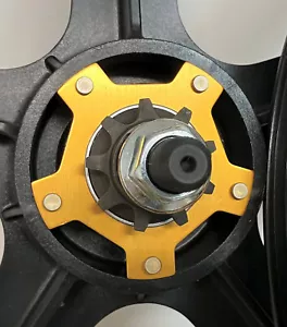 Gen 1.2 9TC Kool Caps! For 9 Tooth Cassette, Tuff Wheel II's in Gold, BMX - Picture 1 of 5